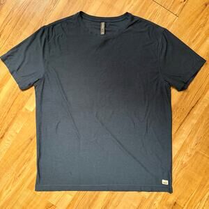 Vuori Men’s Soft Jersey Knit T Shirt Athletic Wear Gym Shirt Size L Blue Green